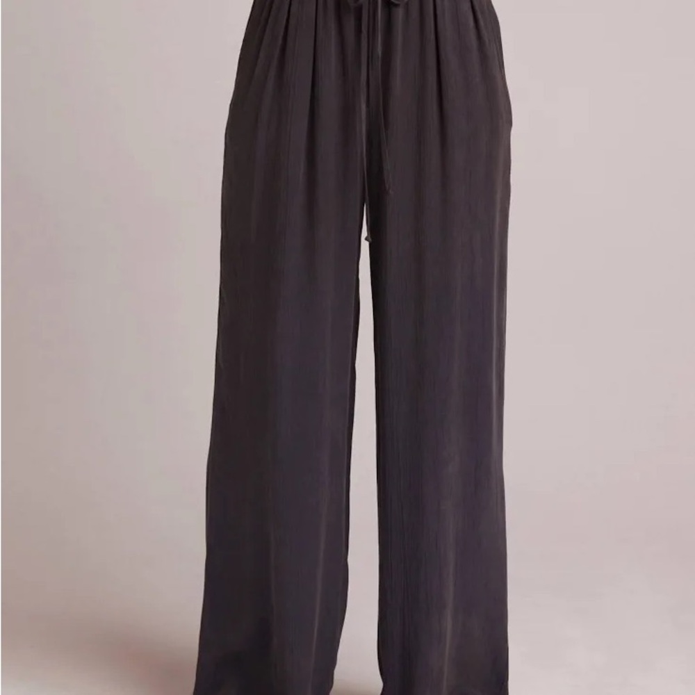 Bella Dahl Charcoal Drawstring Pants